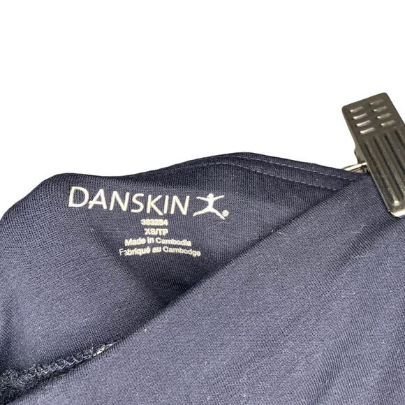 Navy Blue Straight Legged Danskin Jogging Track Pants - Picture 5 of 6